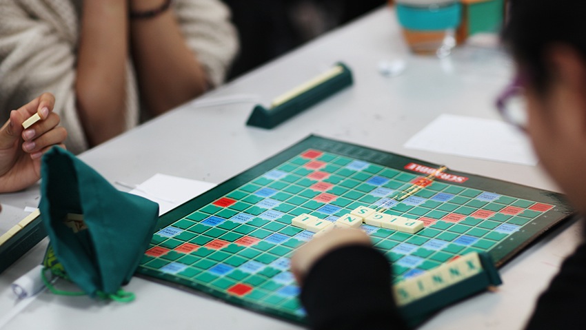 国际预科英语课特色课程 － Scrabble Game Class